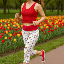 Lente Bloemig Rood Tulp Narcis Sering