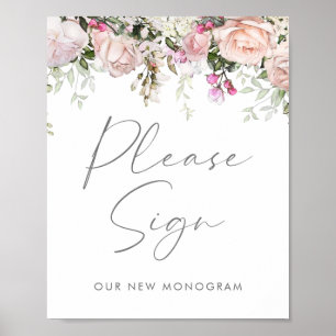Lente bloemkaarten en cadeaus poster