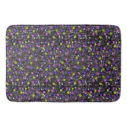 Lente Bloemkunst Badmat (Voorkant)