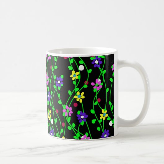 Lente Bloemkunst Koffiemok (Rechts)