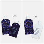 Lente Bloemmotief Cadeaulabel