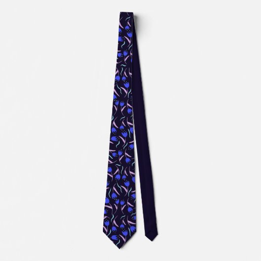 Lente Bloemmotief Collectie Stropdas (Voorkant)