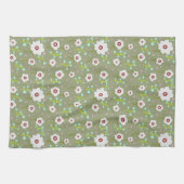 Lente Bloemmotief Theedoek (Horizontaal)