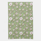 Lente Bloemmotief Theedoek (Verticaal)
