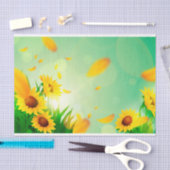 Lente Bloemschikken Serie 7 Tissuepapier (Craft)
