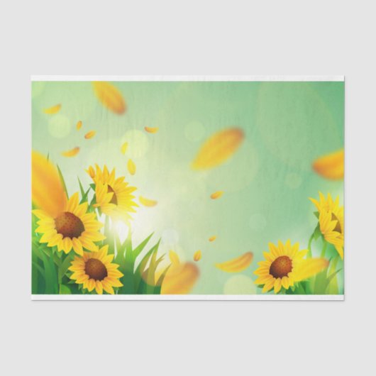 Lente Bloemschikken Serie 7 Tissuepapier (Voorkant)