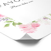 Lente Bloemstuk Favorieten Poster (Hoek)