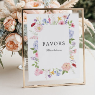 Lente Bloemstuk Favorieten Poster