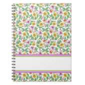 Lente bloemstuk notitieboek (Voorkant)