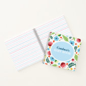 Lente Bloemstuk Persoonlijk Notitieboek (Binnen)