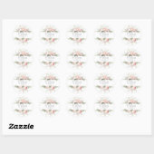 Lente Bloemstuk Retouradres Label Stempel (Vel)