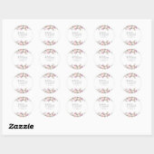 Lente Bloemstuk Retouradres Label Stempel (Vel)