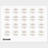 Lente Bloemstuk Retouradres Label Zegel (Vel)