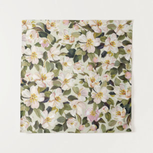 Lente bloesem boom takken patroon wandkleed
