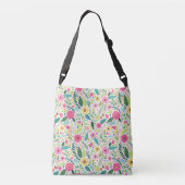 Lente bloesem canvas tas (Achterkant)