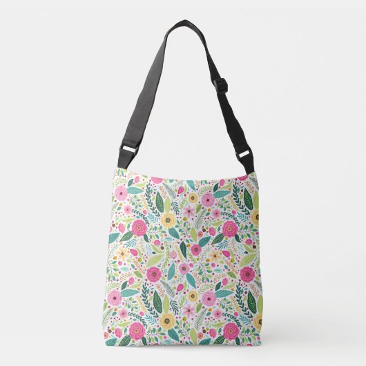 Lente bloesem canvas tas (Voorkant)