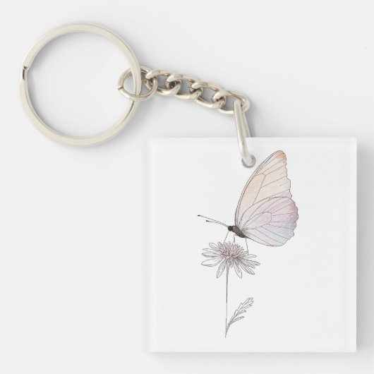 Lente Bloesem Harmonie Sleutelhanger (voorkant)