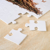 Lente Bloesem Maan Boom Puzzel (Zijkant)