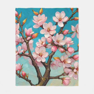 Lente Bloesemontwaking Fleece Deken