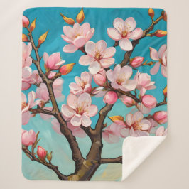 Lente Bloesemontwaking Sherpa Deken