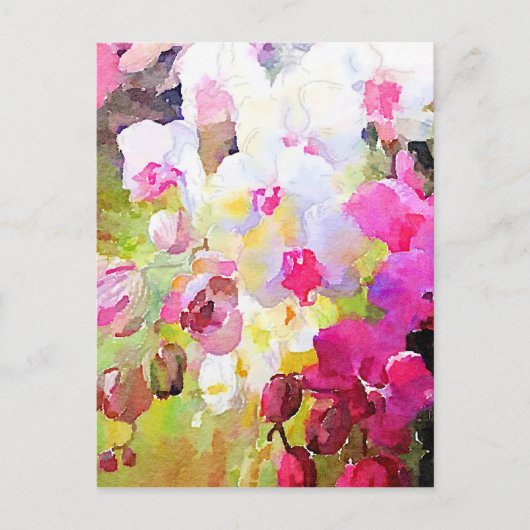 Lente bloesems briefkaart (Voorkant)