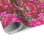 Lente bloesems cadeaupapier (Rol Hoek)