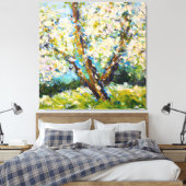 Lente Bloesems! Canvas Afdruk (Insitu (Slaapkamer))