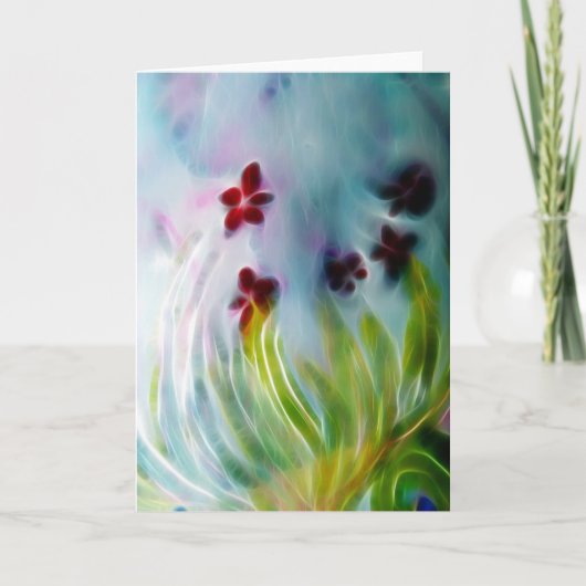 Lente bloesems kaart (Voorkant)