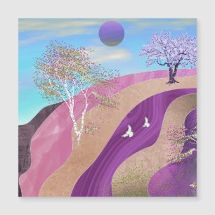 Lente bloesems Landschap