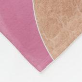 Lente bloesems Landschap Fleece Deken (Hoek)