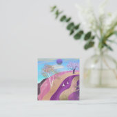 Lente bloesems Landschap Informatiekaartje (Staand voorkant)