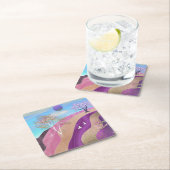 Lente bloesems Landschap Kartonnen Onderzetters (Insitu)