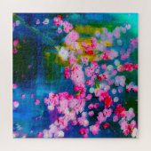 Lente Bloesems Mist Fijne Kunst Puzzel (Horizontaal)