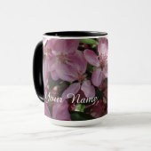 Lente bloesems mok (Voorkant links)