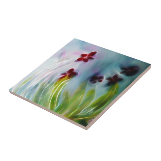 Lente bloesems tegeltje (Zijkant)