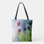 Lente bloesems tote bag (Achterkant)