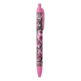 Lente bloesems zwarte inkt pen