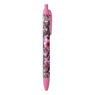 Lente bloesems zwarte inkt pen