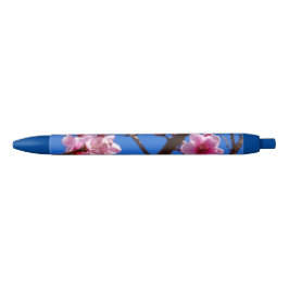 Lente bloesems zwarte inkt pen