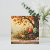 Lente bloesemt met Paas eit pracht (Staand voorkant)