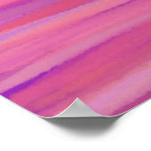 Lente Blozen Abstract Kunst Poster Print (Hoek)