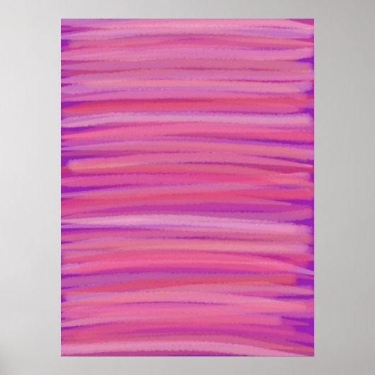 Lente Blozen Abstract Kunst Poster Print (Voorkant)
