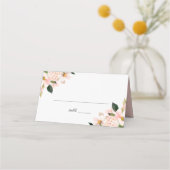 Lente Blush Bloemen Bruiloft Plaatskaartje (Voorkant)