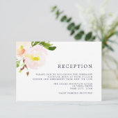 Lente Blush Ontvangstkaart Kaart (Staand voorkant)