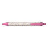 Lente Blush Weide Takken Zwarte Inkt Pen (Achterkant)
