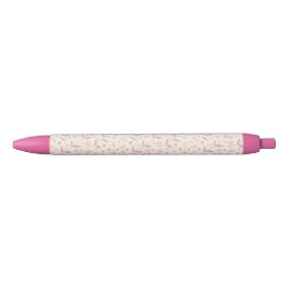 Lente Blush Weide Takken Zwarte Inkt Pen