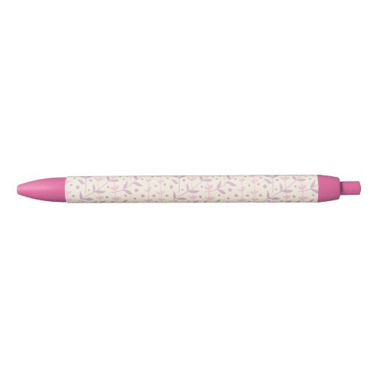 Lente Blush Weide Takken Zwarte Inkt Pen (Voorkant)