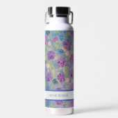 Lente Boeket Bloemen Custom Water Fles (Voorkant)
