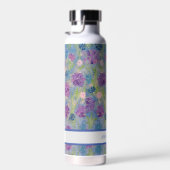 Lente Boeket Bloemen Custom Water Fles (Rechts)