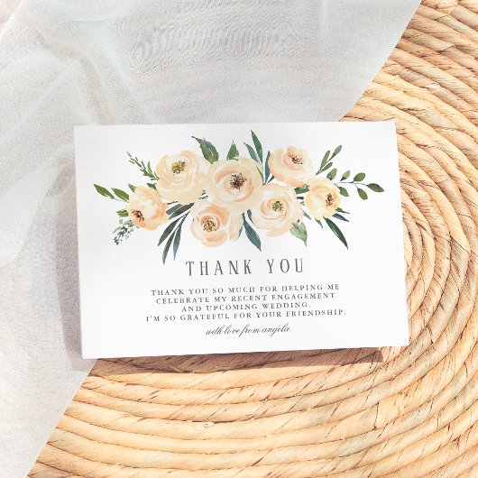 Lente Boeket Bruidsfeest Bedankt